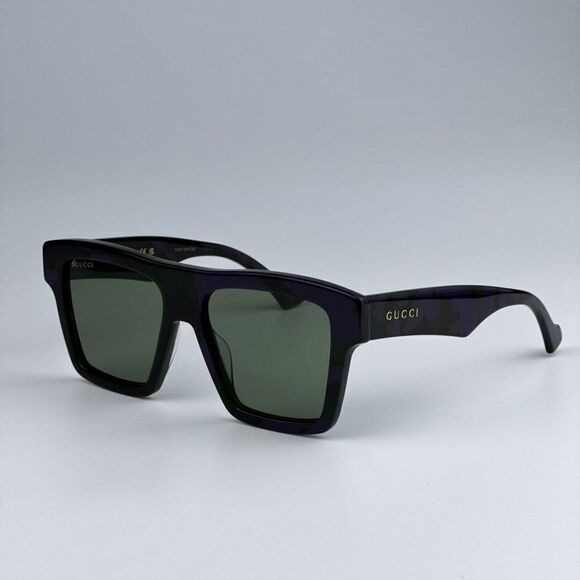 NEW Gucci GG0962S 014 Havana Green Square Unisex Sunglasses GG 0926S main image 11